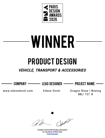 Paris Design Awards 2026 Winner
